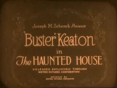 Buster Keaton - The Haunted House del 1921