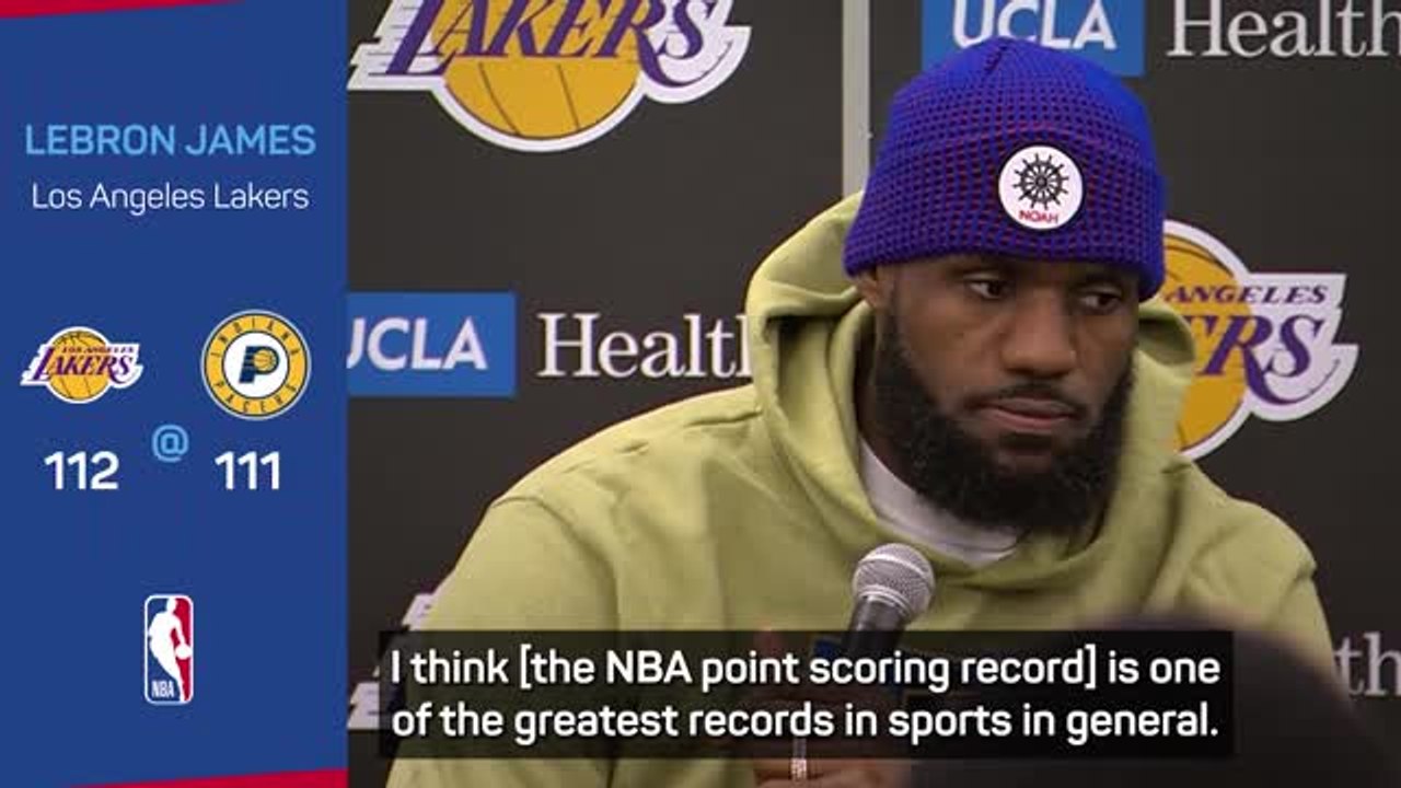 NBA scoring record 'one of the greatest in sport' - LeBron