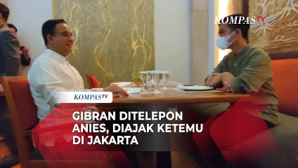 Cerita Gibran Ditelepon Anies: Diajak Ketemu di Jakarta