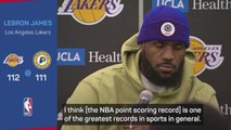 NBA scoring record 'one of the greatest in sport' - LeBron