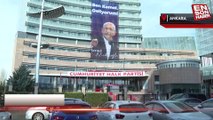 CHP, 'Ben Kemal, geliyorum' afişini genel merkeze astı