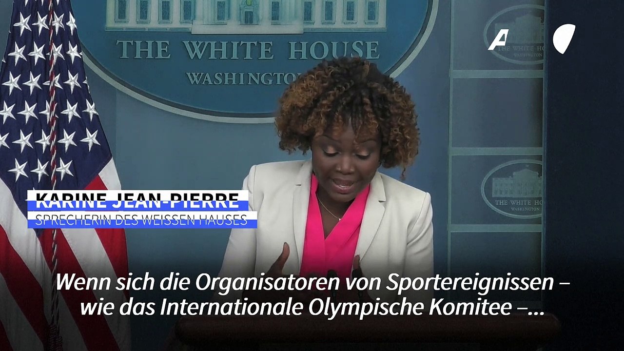 USA: Russische Athleten sollten keine Flaggen zeigen dürfen