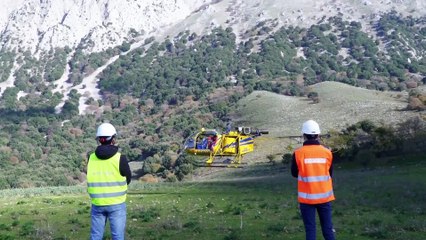 La posa della fibra ottica di Open Fiber