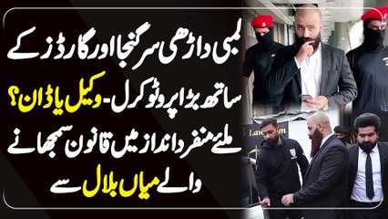 Social Media Star Advocate Mian Bilal - Lambi Darhi, Sir Ganja Or Bara Protocol - Lawyer Ha Ya Don?