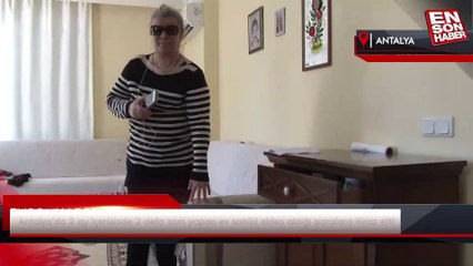 Antalya'da 2 ay içerisinde 2 defa zam yapan ev sahibi elden aldığı paralara itiraz etti