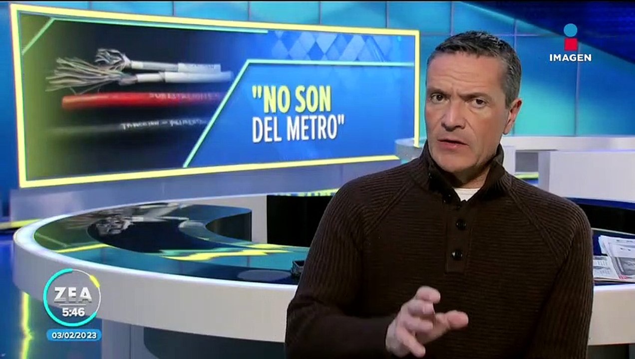 Omar García Harfuch confirma detenidos por robo de cables en el Metro CDMX
