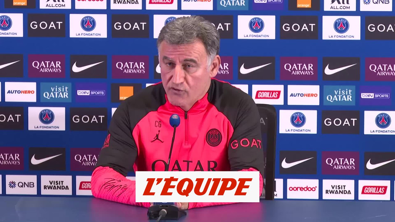 Galtier sur la blessure de Mbappé : « Je ne pense pas que Kylian ait trop joué » - Foot - L1 - PSG