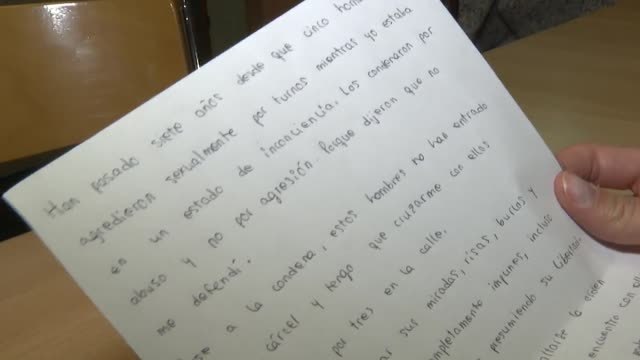 La carta de la víctima de la manada de Manresa: Tengo que soportar sus miradas, risas y burlas