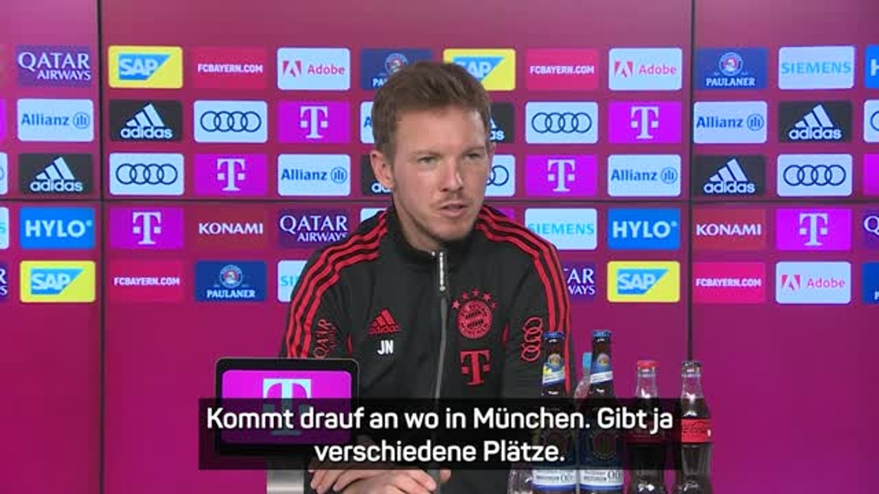 Nagelsmann zu Kovac: 'Kommt auf den Platz an'