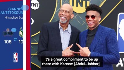 Giannis chasing wins, not Abdul-Jabbar's records