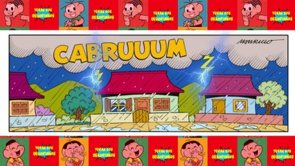 CEBOLINHA E CASCÃO DESENHAM A MÔNICA - QUADRINHOS DA TURMA DA MÔNICA