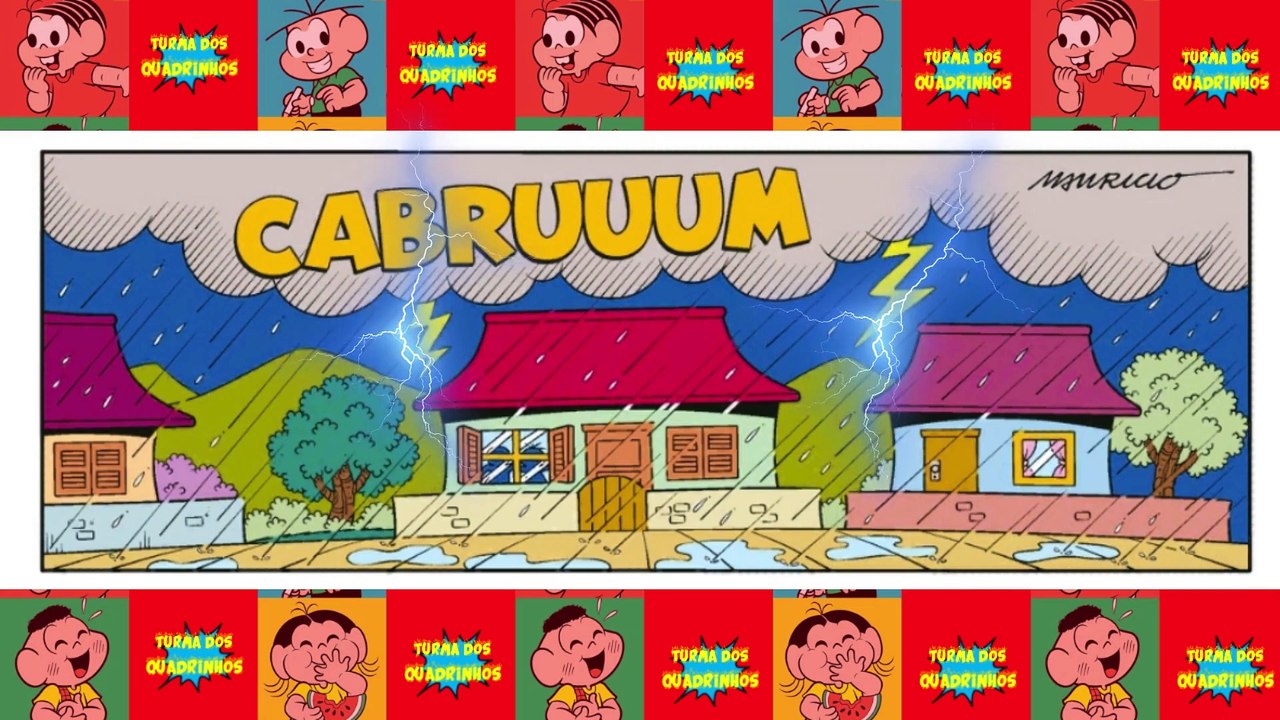 CEBOLINHA E CASCÃO DESENHAM A MÔNICA - QUADRINHOS DA TURMA DA MÔNICA