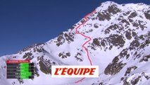 le run d'Estelle Rizzolio en Andorre - Adrénaline - Snowboard freeride