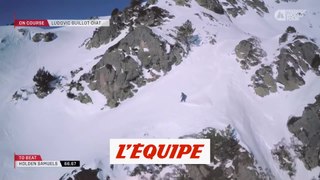 le run gagnant de Ludovic Guillot-Diat - Adrénaline - Snowboard freeride