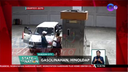 Gasolinahan, hinoldap | SONA