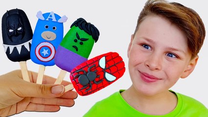 초콜릿을 먹으면 무엇으로 변할까요_!아드리아나 마법 초콜릿 Ali and Chocolate Cookie Super Hero Dancing