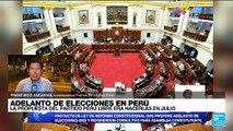 Informe desde Lima: Congreso de Perú rechazó por tercera vez el adelanto electoral