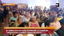 El sindicato de Taxis acompañó la campaña 