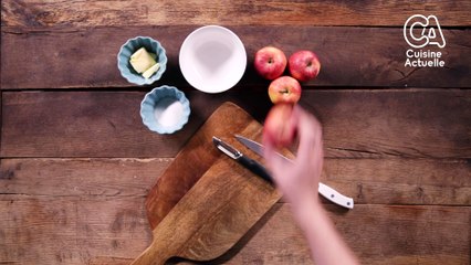 CUISINE ACTUELLE - Tarte de fine aux pommes