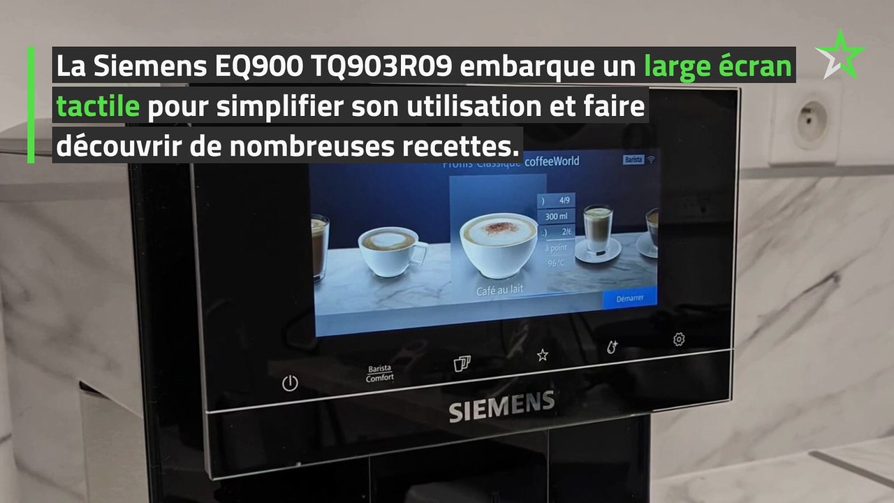 Test Cafetière automatique avec broyeur EQ900 T...