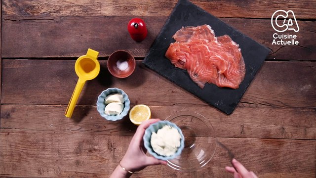 CUISINE ACTUELLE - Feuilletés saumon Boursin