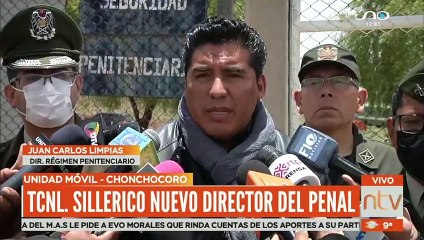 Cambian al director del penal de Chonchocoro