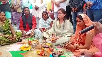 बोहारडीह में बनेगा खाद गोदाम, संसदीय सचिव ने किया भूमिपूजन