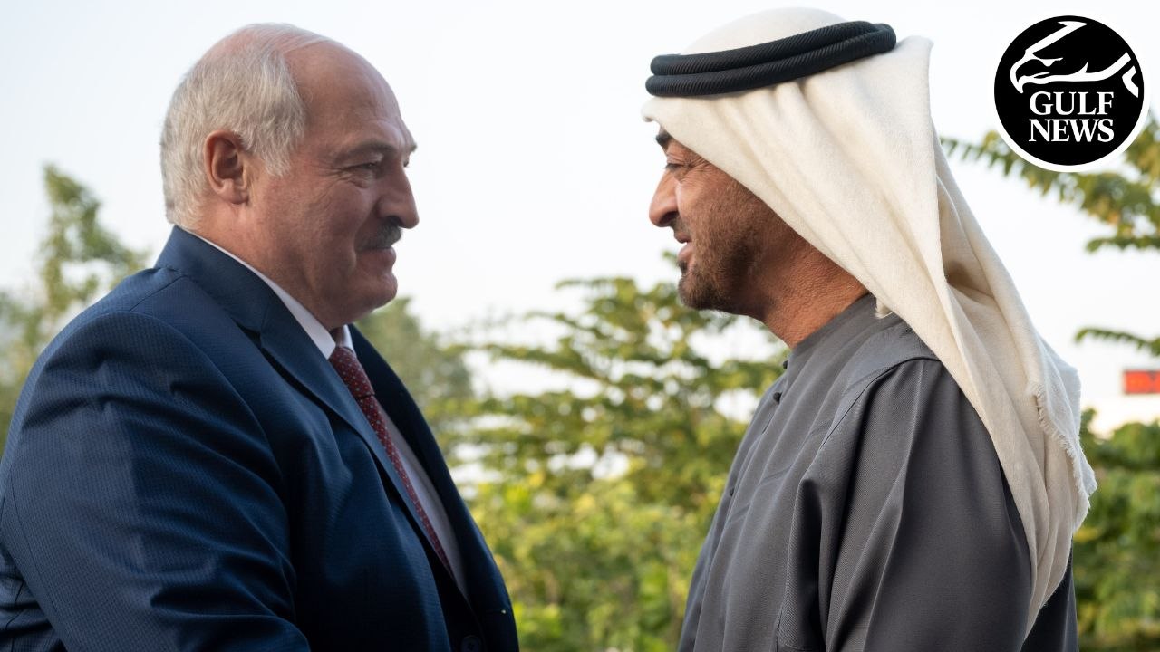 UAE President meets with President of Belarus