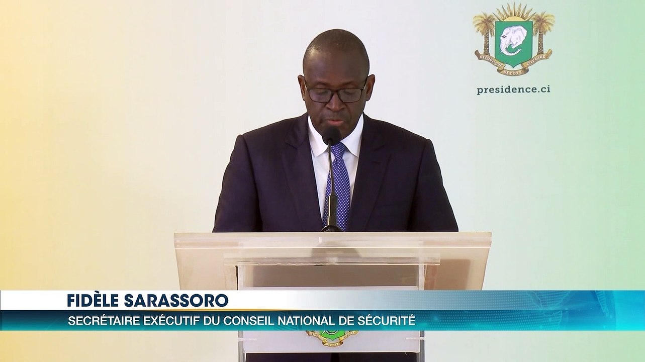 presidence conseil national de securité