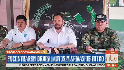 Policías fueron recibidos a balazos durante operativo antidroga en el Trópico