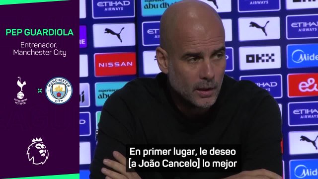 Pep Guardiola explica las razones de la marcha de Cancelo al Bayern de Munich