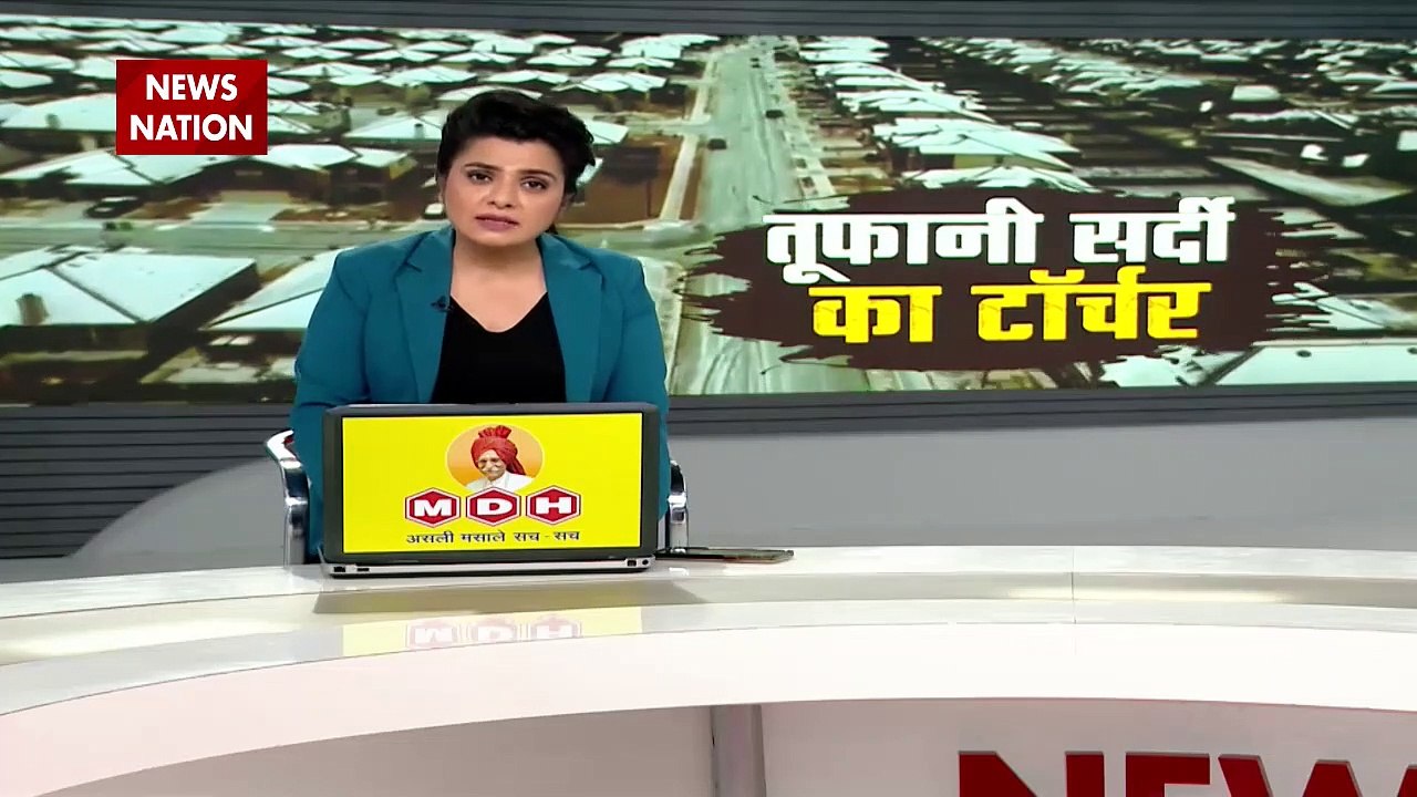 Rashtramev Jayate : एशिया को बर्फ ने किया सफेद, हिन्दुस्तान के पहाड़ी इलाकों में जारी है बर्फबारी