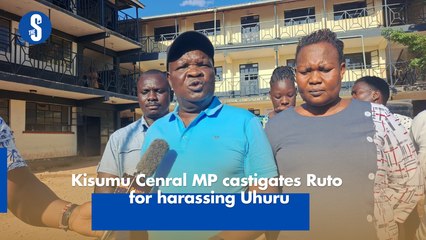 Kisumu Cenral MP castigates Ruto for harassing Uhuru