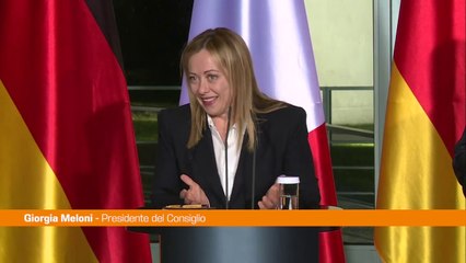 Meloni "Il tetto al prezzo del gas dà i primi risultati"