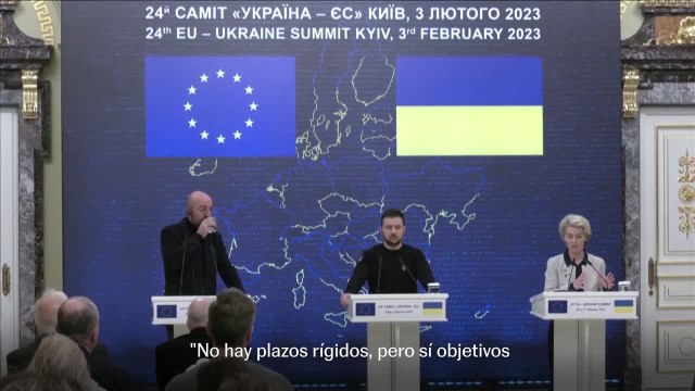 Von der Leyen asegura que no hay atajos para la adhesión de Ucrania a la UE