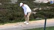 Gareth Bale shows off his incredible golfing ability at the Pebble Beach Pro-Am by nearly holing out from the CART PATH - after Jon Rahm was left amazed at his game... while Bills QB Josh Allen gets off to a great start in his group