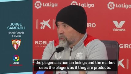 Transfer market reduces players to tins of tomatoes - Sampaoli