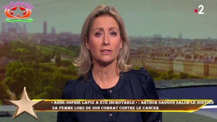 « Anne-Sophie Lapix a été incroyable » : Arthur Sadoun salue le soutien  sa femme lors de son combat