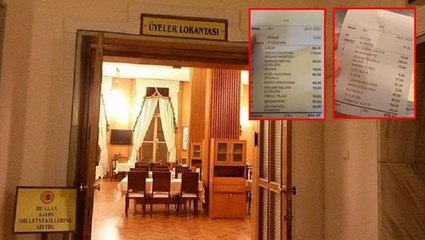 Meclis lokantasından gelen son adisyon sosyal medyada büyük tepki çekti: Ben de 5 liraya içi boş poğaça yiyorum