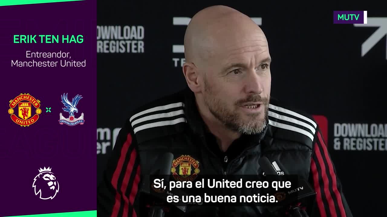 Ten Hag: "La retirada de Varane es una buena noticia para el United"