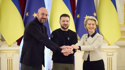 الاتحاد الأوروبي يتعهد بدعم مساعي كييف للانضمام إليه