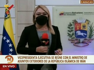 Download Video: Vicepresidenta Ejecutiva lidera reunión con el Ministro de Asuntos Exteriores de Irán