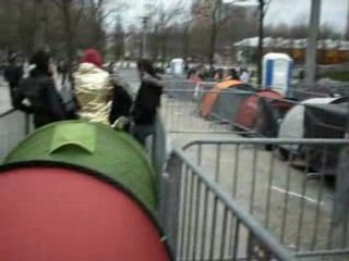 attente devant Bercy