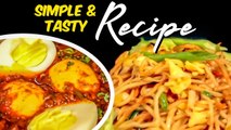 Simple & Tasty Egg Curry Recipe ~ Egg Hakka Noodle