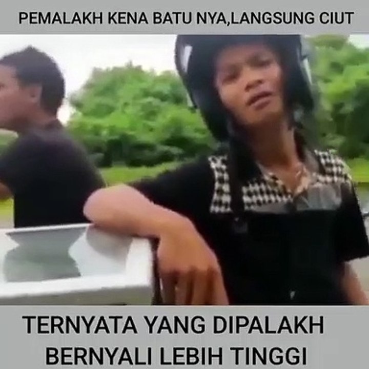 pemalak kena batunya teryata yang dipalak bernyali besar