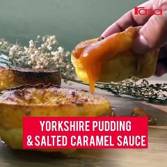 Yorkshire Pudding & Salted Caramel Sauce  l   Let's Cooking