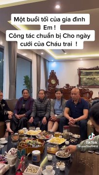 Đám cưới cháu trai, dòng họ tập trung đông đủ lên kế hoạch bài bản