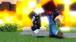 Minecraft Monster School - Good Baby Zombie and Bad Baby Zombie - Minecraft Animation