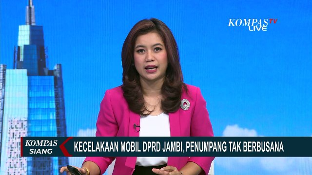 Kecelakaan Mobil Dinas DPRD Jambi, Penumpang Wanita Ditemukan Tidak Berbusana Dalam Mobil