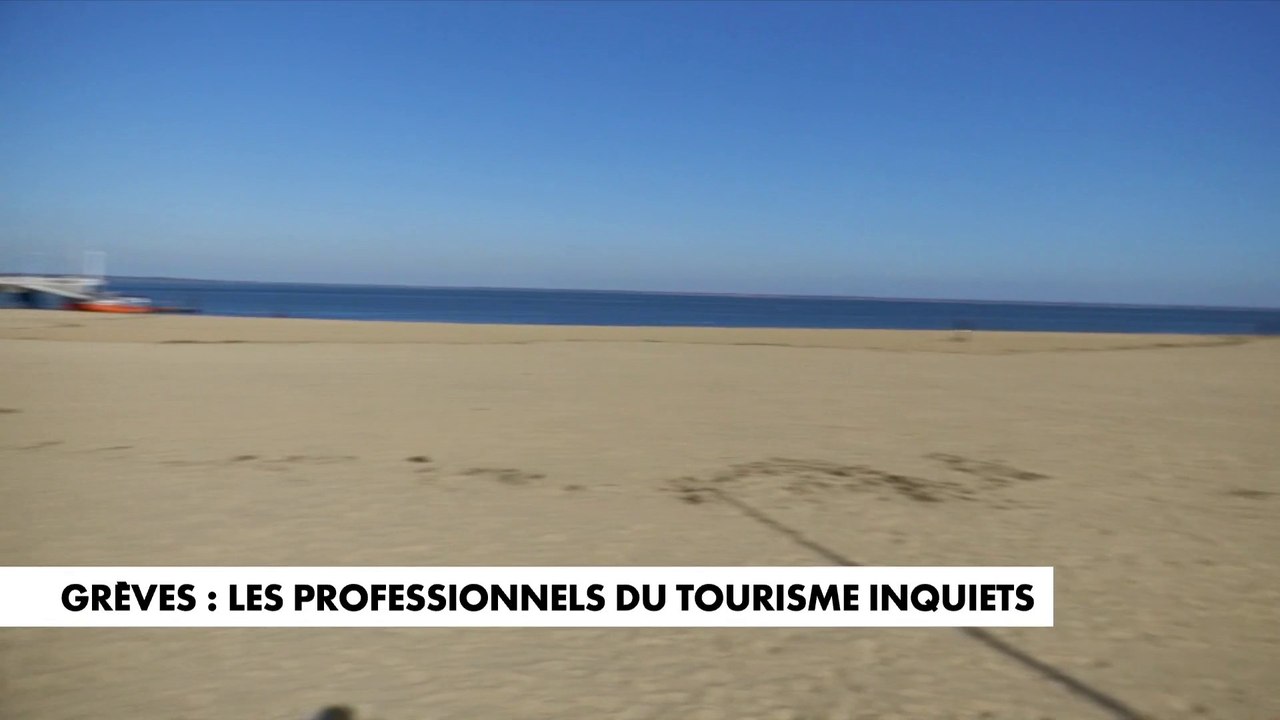 Les professionnels du tourisme inquiets par les grèves lors des vacances